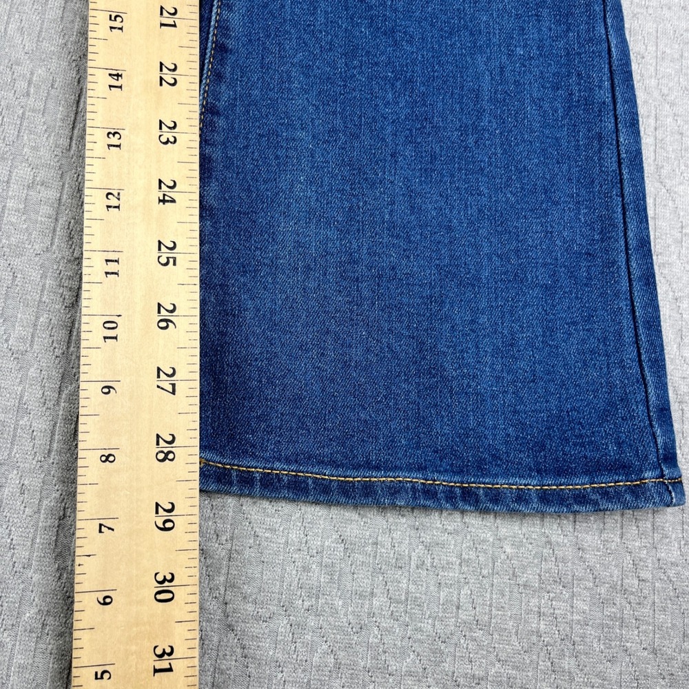 Levi's 726 Flare Bootcut Jeans Women 16/27X28 1/2 Blue High Rise dark wash - Picture 6 of 11